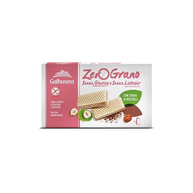 Galbusera Zerograno Wafer Nocciola 180 G