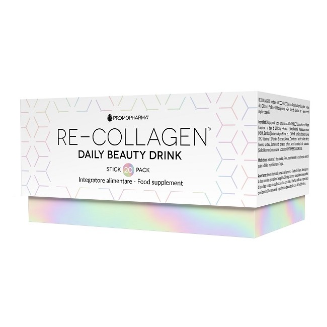 Promopharma Re-collagen Daily Beauty Drink 20 Stick Pack X 12 Ml