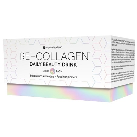 Promopharma Re-collagen Daily Beauty Drink 20 Stick Pack X 12 Ml Promopharma Re-collagen Daily Beauty Drink 20 Stick Pack X 12 Ml