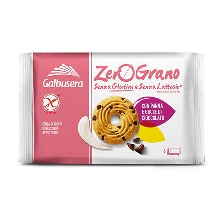 Galbusera Zerograno Biscotto Panna E Cioccolato 220 G Galbusera Zerograno Biscotto Panna E Cioccolato 220 G