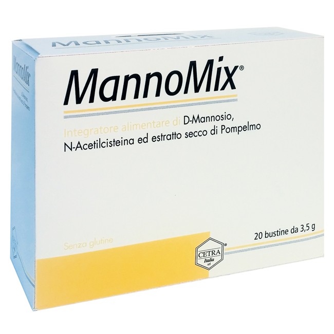 Cetra Pharma Mannomix 20 Bustine Da 3,5 G Cetra Pharma Mannomix 20 Bustine Da 3,5 G
