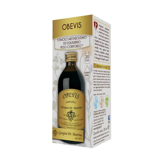 Dr. Giorgini Obevis Liquido Analcolico 200 Ml Dr. Giorgini Obevis Liquido Analcolico 200 Ml
