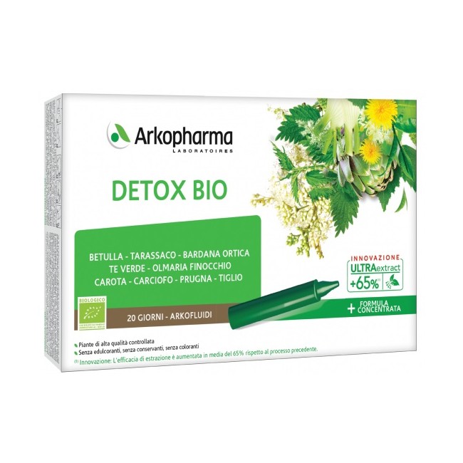 Arkopharma Arkofluidi Detox Bio 20 Fiale