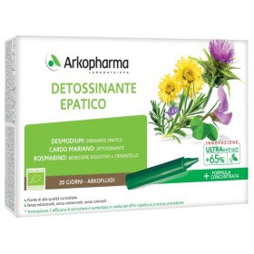Arkopharma Arkofluidi Detossinante Epatico 20 Fiale