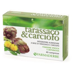 Farmaderbe Tarassaco & Carciofo 40 Compresse