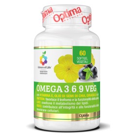 Optima Naturals Colours Of Life Omega 3-6-9 Veg 60 Soft Gel