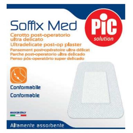 Pikdare Cerotto In Tnt Adesivo 10x8 Cm Con Compressa Assorbente 4,5x5,5 Cm Pic Soffix Med 1 Pezzo Pikdare Cerotto In Tnt Adesivo 10x8 Cm Con Compressa Assorbente 4,5x5,5 Cm Pic Soffix Med 1 Pezzo