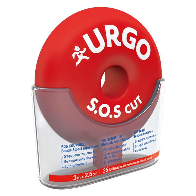Agave Farmaceutici Benda Urgo Sos Cut 3x2,5cm Agave Farmaceutici Benda Urgo Sos Cut 3x2,5cm