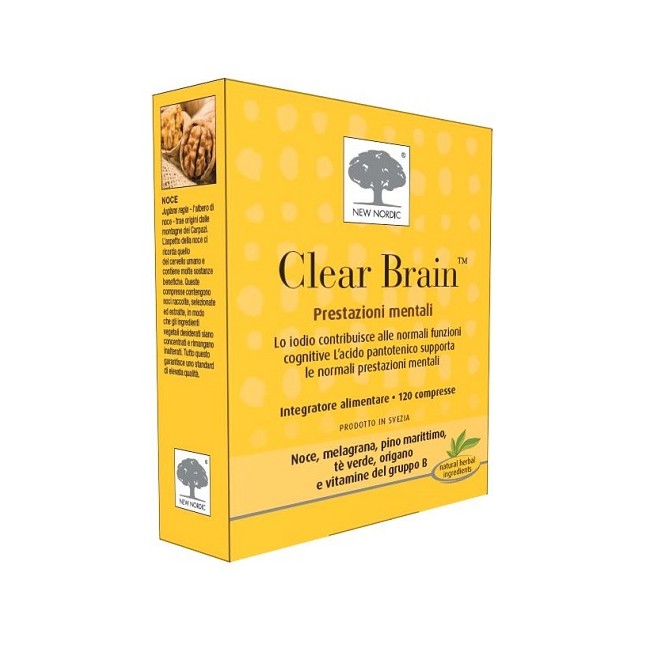 New Nordic Clear Brain 120 Compresse