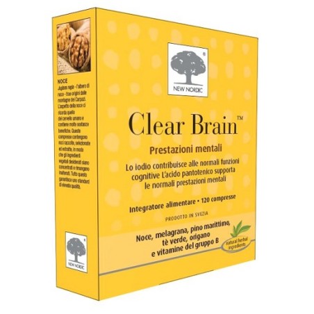 New Nordic Clear Brain 120 Compresse New Nordic Clear Brain 120 Compresse
