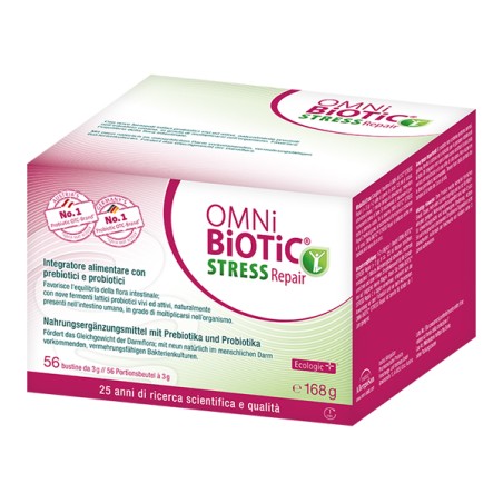 Institut Allergosan Omni Biotic Stress Repair 56 Bustine Da 3 G Institut Allergosan Omni Biotic Stress Repair 56 Bustine Da 3 G