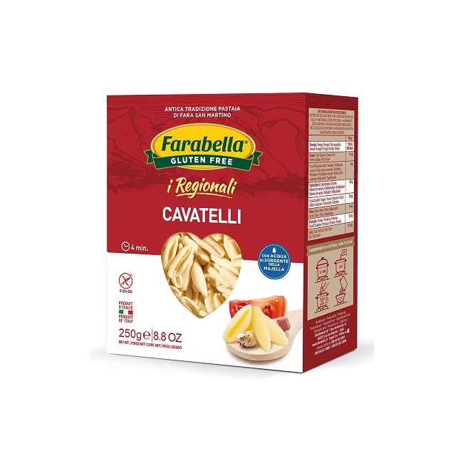 Bioalimenta Farabella Cavatelli I Regionali 250 G Bioalimenta Farabella Cavatelli I Regionali 250 G