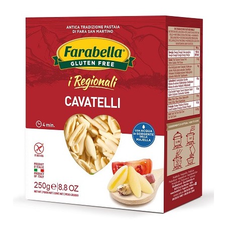 Bioalimenta Farabella Cavatelli I Regionali 250 G Bioalimenta Farabella Cavatelli I Regionali 250 G