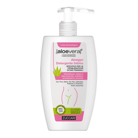 Zuccari Aloevera2 Aloegyn Detergente Intimo 250 Ml Zuccari Aloevera2 Aloegyn Detergente Intimo 250 Ml