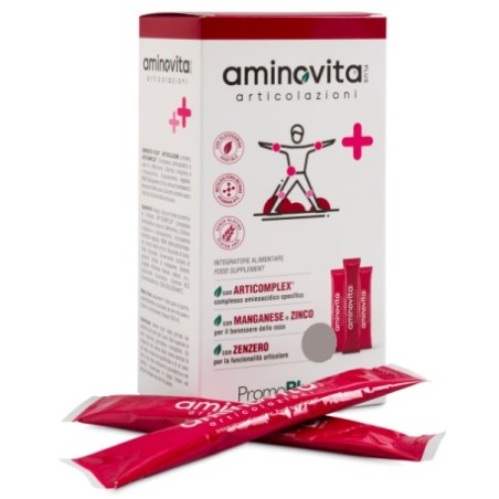 Promopharma Aminovita Plus Articolazioni 20 Stick Pack X 15 Ml Promopharma Aminovita Plus Articolazioni 20 Stick Pack X 15 Ml
