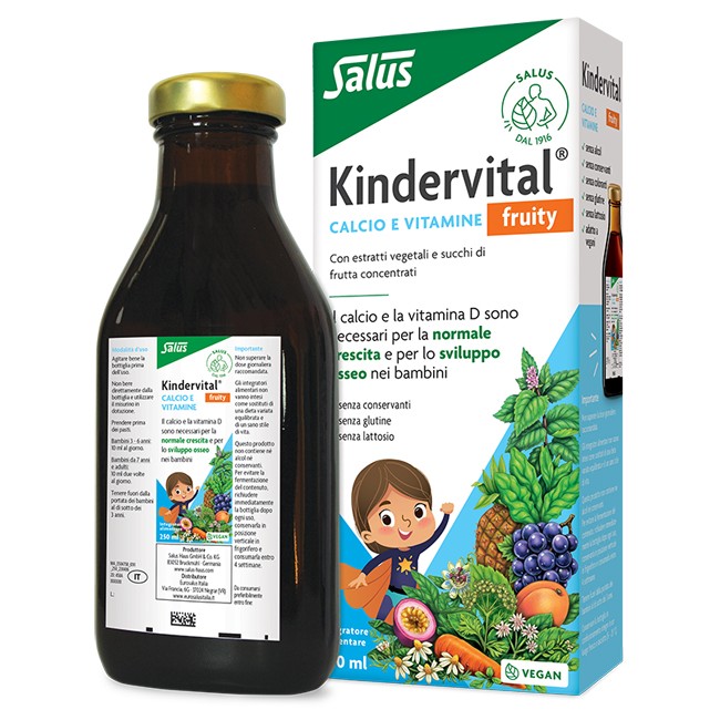Salus Haus Kindervital Fruity 250 Ml Salus Haus Kindervital Fruity 250 Ml