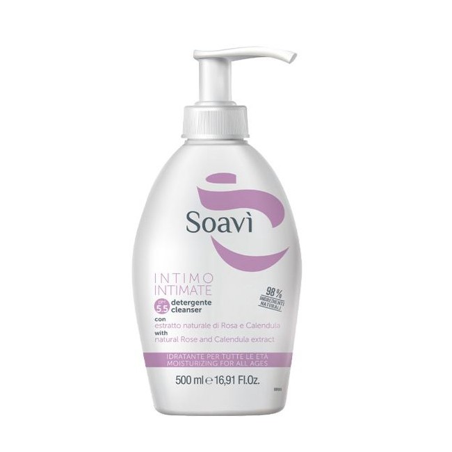Farmac-zabban Soavi Intimo Idratante Ph5,5 Flacone Con Dispenser 500 Ml