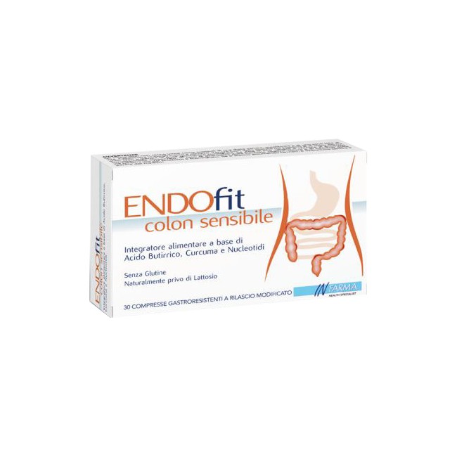 Infarma Endofit Colon Sensibile 30 Compresse Gastroresistenti A Rilascio Modificato