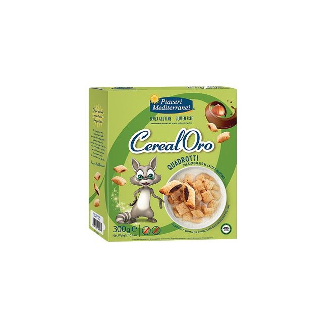 Eurospital Piaceri Mediterranei Cerealoro Quadrotti 300 G