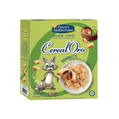 Eurospital Piaceri Mediterranei Cerealoro Quadrotti 300 G