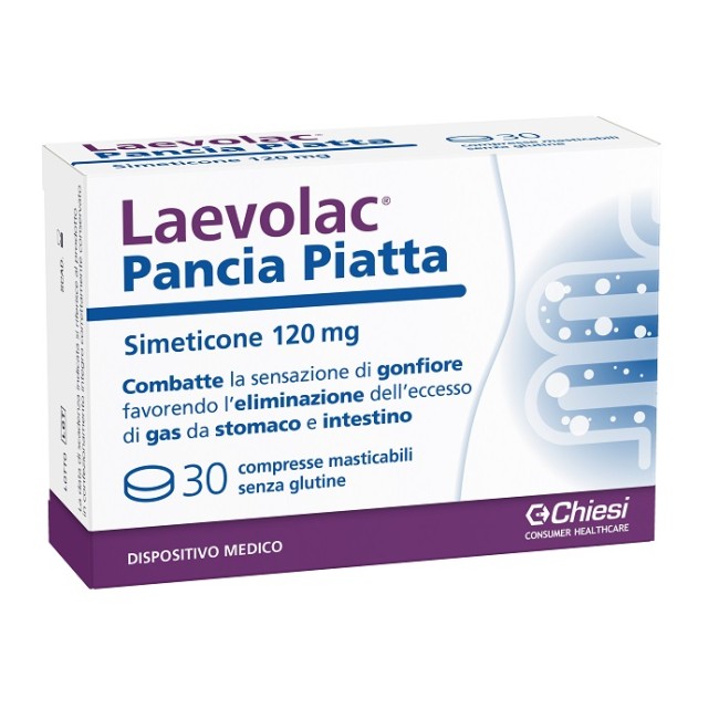 Chiesi Farmaceutici Laevolac Pancia Piatta 30 Compresse Chiesi Farmaceutici Laevolac Pancia Piatta 30 Compresse