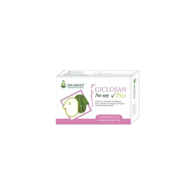 Arcangea Ciclosan Plus No-soy 30 Compresse Arcangea Ciclosan Plus No-soy 30 Compresse