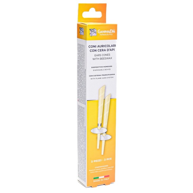 Gammadis Farmaceutici Coni Auricolari 2 Pezzi Gammadis
