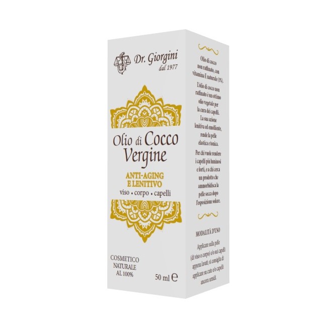 Dr. Giorgini Olio Di Cocco Vergine 50 Ml