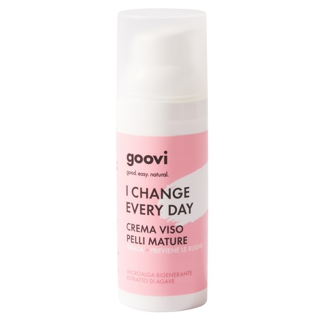 The Good Vibes Company Goovi Crema Viso Pelli Mature 50 Ml