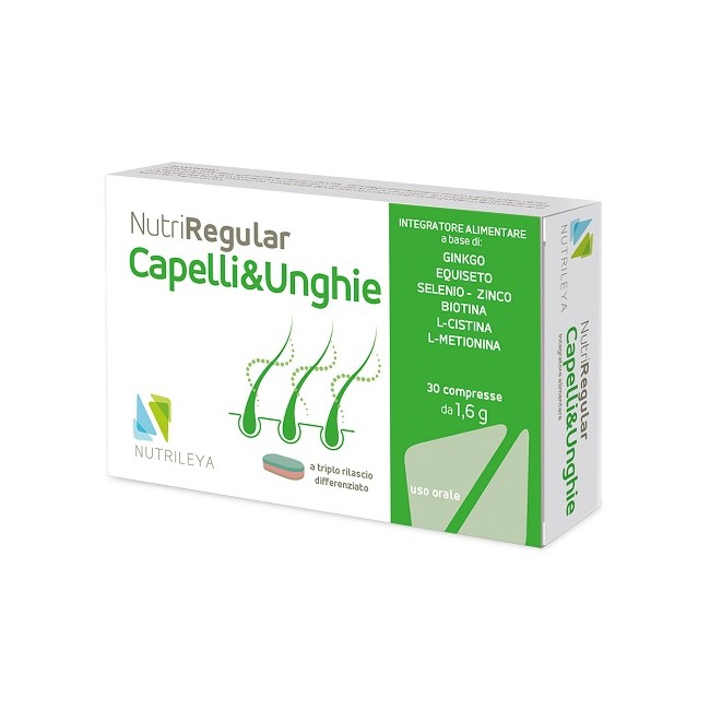 Nutrileya Nutriregular Capelli & Unghie 30 Compresse