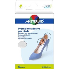 Pietrasanta Pharma Protezione Adesiva Master-aid Footcare Trasparente Mix 6 Pezzi A5