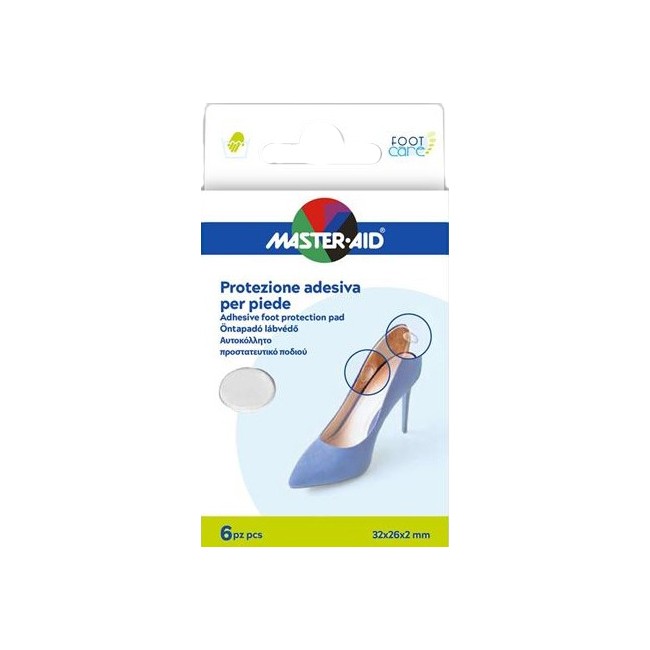 Pietrasanta Pharma Protezione Adesiva Master-aid Footcare Trasparente Mix 6 Pezzi A5 Pietrasanta Pharma Protezione Adesiva Master-aid Footcare Trasparente Mix 6 Pezzi A5