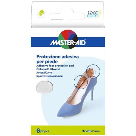Pietrasanta Pharma Protezione Adesiva Master-aid Footcare Trasparente Mix 6 Pezzi A5