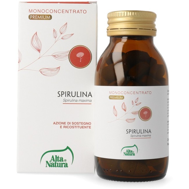 Alta Natura Spirulina 60 Compresse 1500mg Terranata Alta Natura Spirulina 60 Compresse 1500mg Terranata