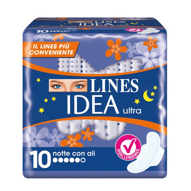 Fater Idea Ultra Assorbente Notte Con Ali 10 Pezzi Fater Idea Ultra Assorbente Notte Con Ali 10 Pezzi
