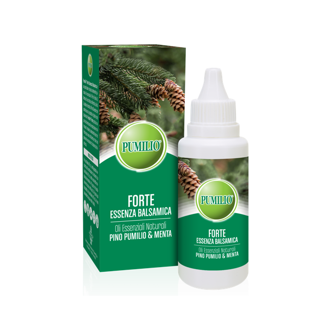 Coswell Pumilio Forte Essenza Balsamica Oli Essenziali Naturali Pino Pumilio & Menta 40 Ml