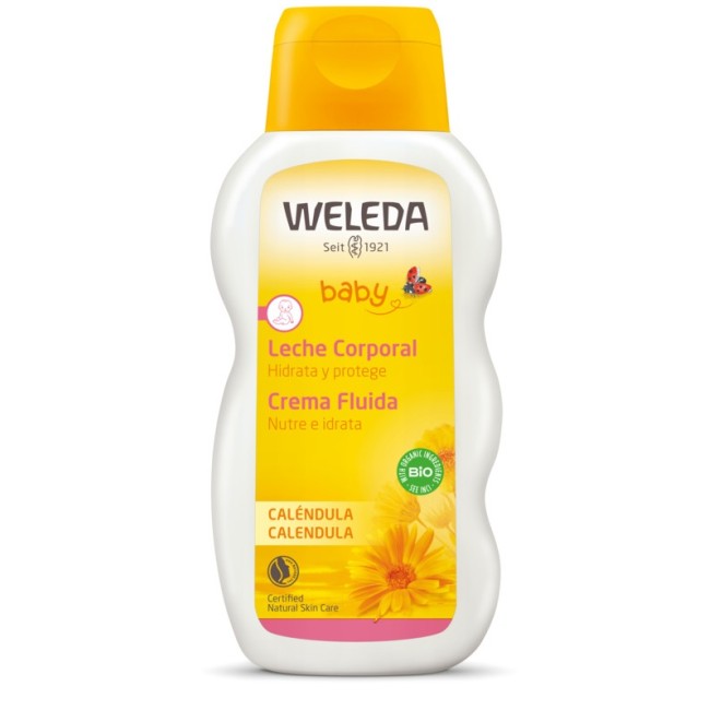 Weleda Baby Crema Fluida Calendula 200 Ml Weleda Baby Crema Fluida Calendula 200 Ml