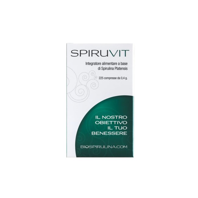 Biospirulina Spiruvit Bio 225 Compresse Biospirulina Spiruvit Bio 225 Compresse