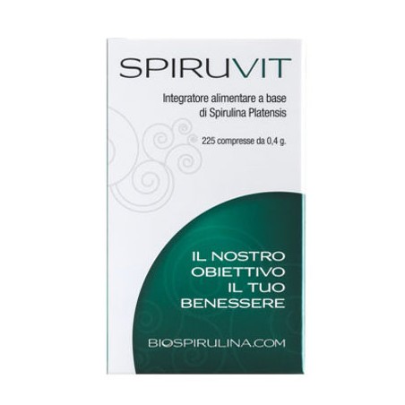 Biospirulina Spiruvit Bio 225 Compresse Biospirulina Spiruvit Bio 225 Compresse