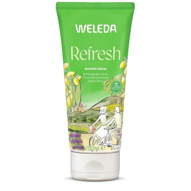 Weleda Doccia Refresh Doccia Cremosa Limone 200 Ml Weleda Doccia Refresh Doccia Cremosa Limone 200 Ml