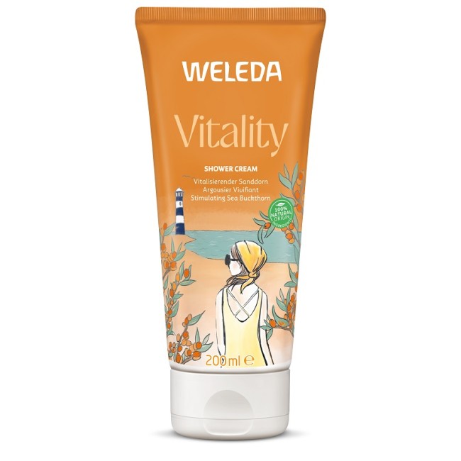 Weleda Vitality Doccia Cremosa Olivello Spinoso 200 Ml