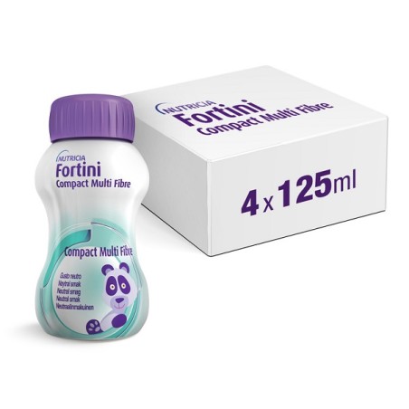 Danone Fortini Compact Multi Fibre Neutro 4 Pezzi 125 G Danone Fortini Compact Multi Fibre Neutro 4 Pezzi 125 G