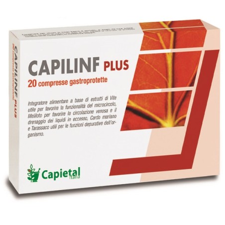 Capietal Capilinf Plus 20 Compresse Capietal Capilinf Plus 20 Compresse