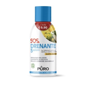 Uragme Puro Drenante 5 Azioni Con Baobab Gusto Ananas 500 Ml
