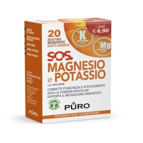 Uragme Puro Magnesio Potassio E Baobab 20 Bustine 4 G