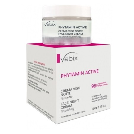 Vebi Istituto Biochimico Vebix Phytamin Crema Viso Notte Nutriente 50 Ml Vebi Istituto Biochimico Vebix Phytamin Crema Viso Notte Nutriente 50 Ml