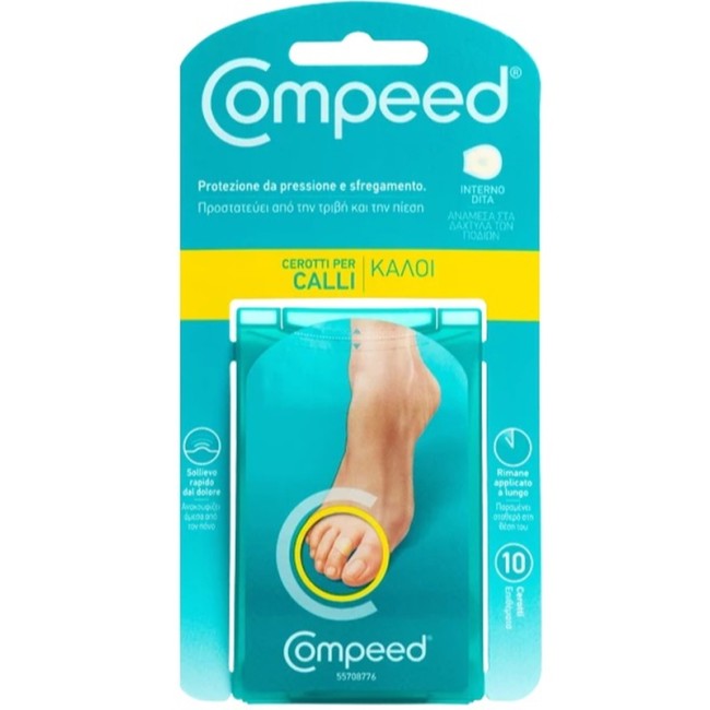 Perrigo Compeed Cerotti Per Calli Interno Dita 10 Pezzi Perrigo Compeed Cerotti Per Calli Interno Dita 10 Pezzi