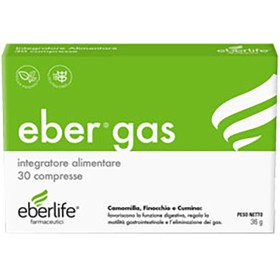 Eberlife Farmaceutici Ebergas 30 Compresse