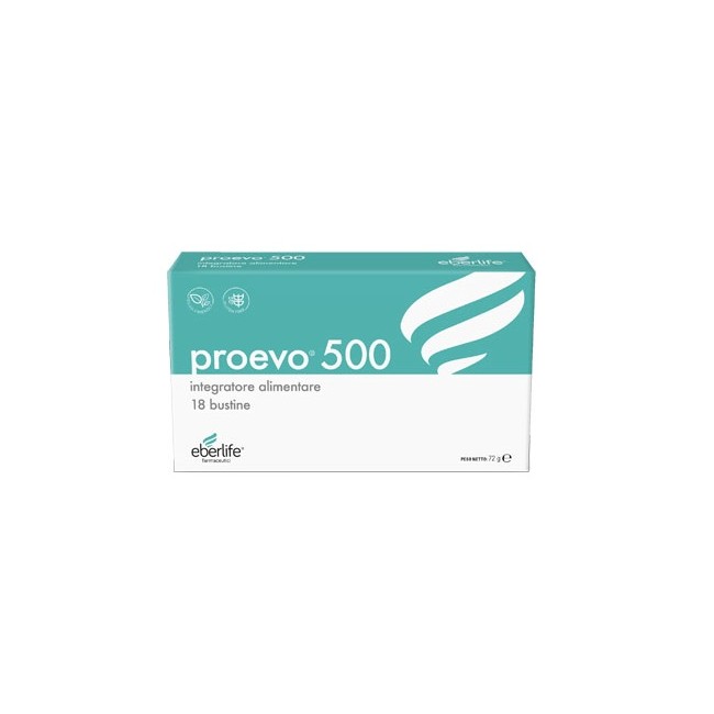 Eberlife Farmaceutici Proevo 500 18 Bustine Eberlife Farmaceutici Proevo 500 18 Bustine