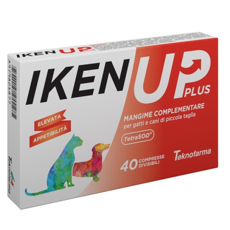Teknofarma Iken Up Plus Cani Gatti Piccola Taglia Scatola 40 Compresse Teknofarma Iken Up Plus Cani Gatti Piccola Taglia Scatola 40 Compresse